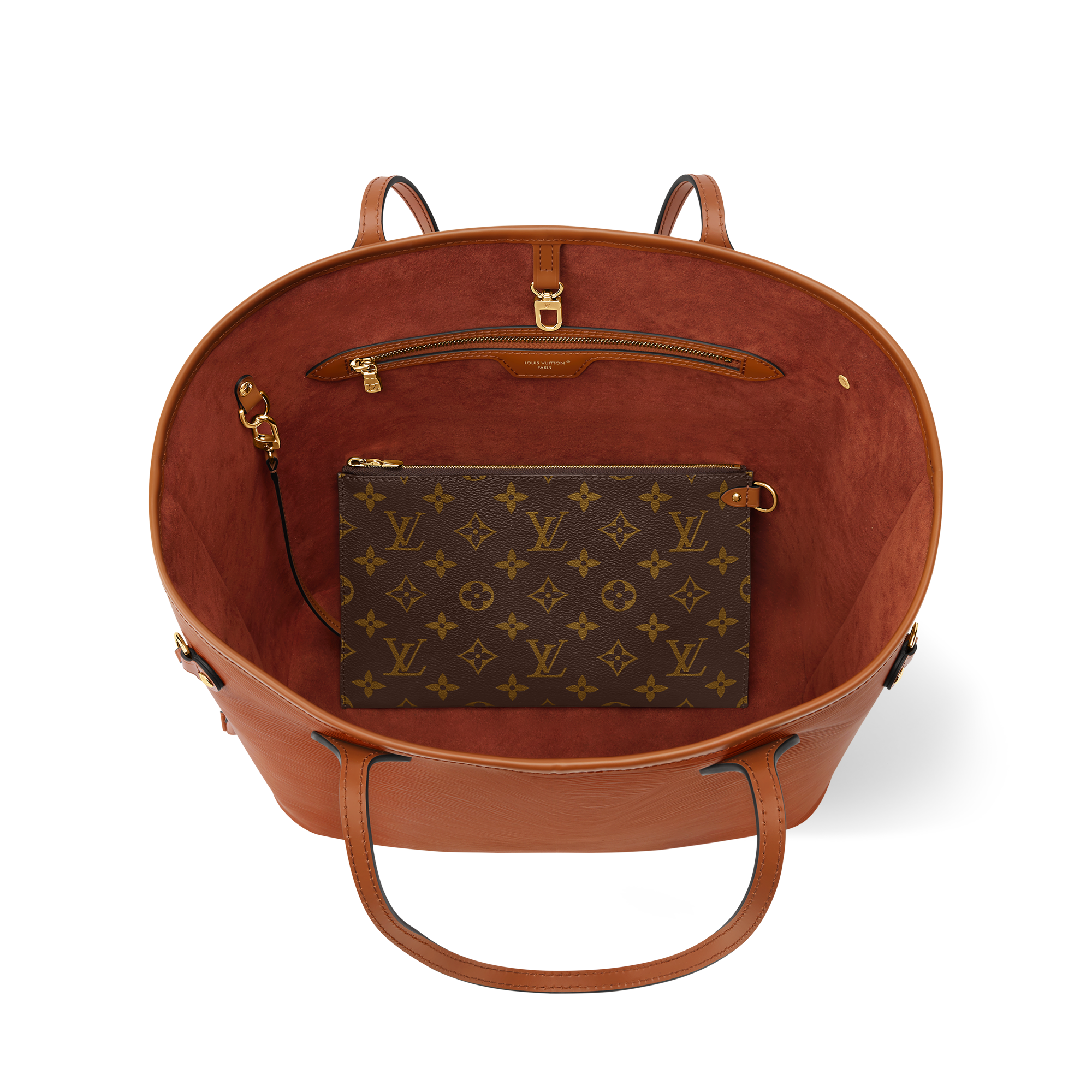Neverfull MM Inside Out Leather Tote | LOUIS VUITTON ®